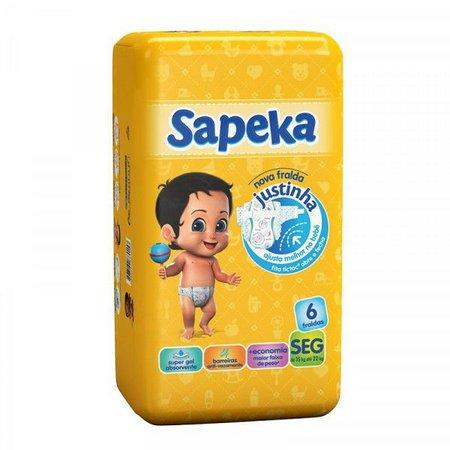 FRALDA SAPEKA REGULAR TAM-SEG1X6