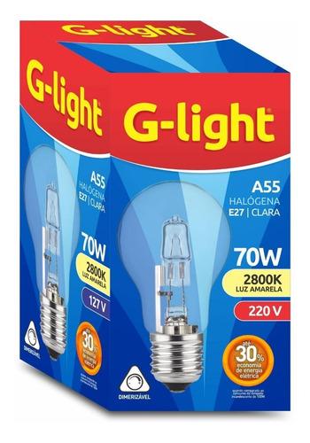 LAMPADA HALOGENA G LIGHT 70W
