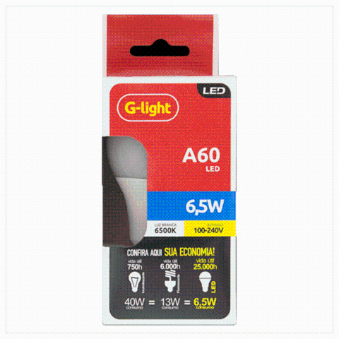 LAMPADA LED ENCE 6,5W G LIGHT