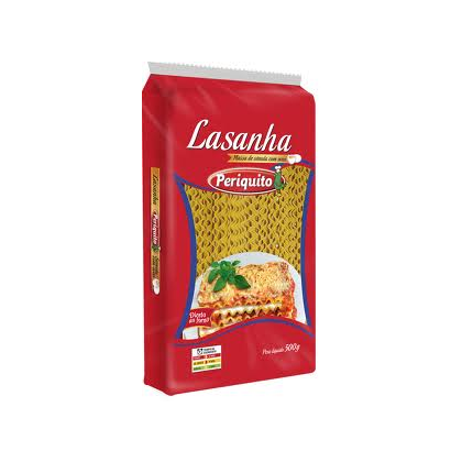 LASANHA SEMOLA PERIQUITO10X500G