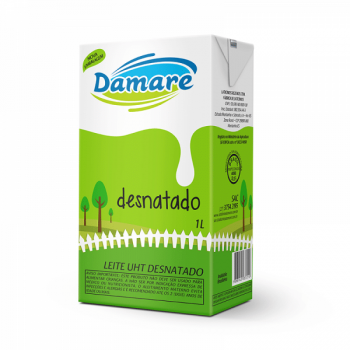 LEITE LIQ. DAMARE DESNATADO 12X1LT
