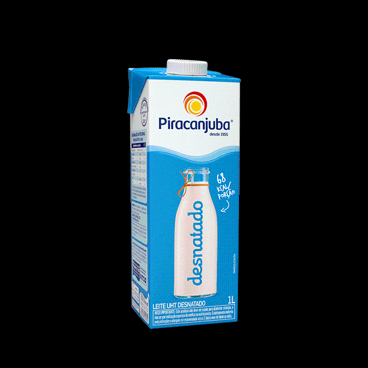 LEITE LIQ. PIRACANJUBA DESNATADO 12x1LT