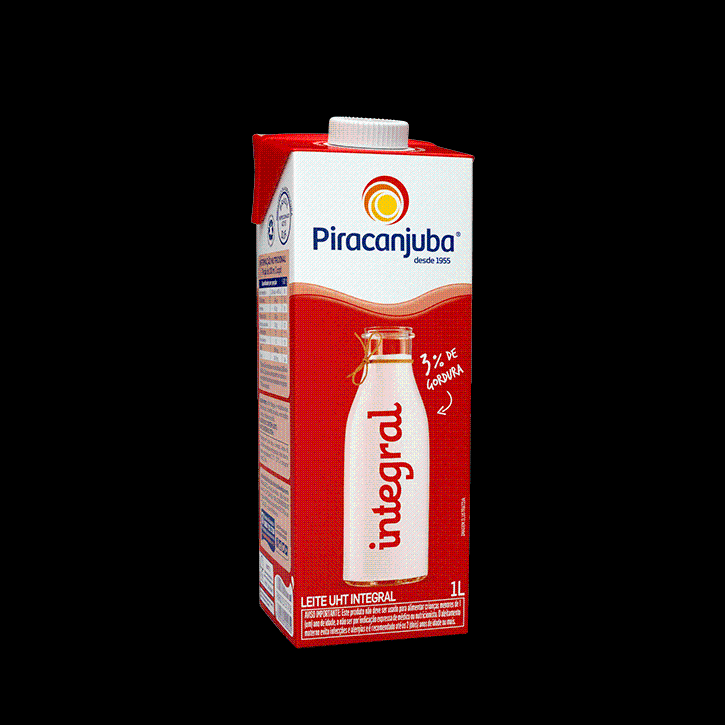 LEITE LIQ. PIRACANJUBA INTEGRAL 12X1LT