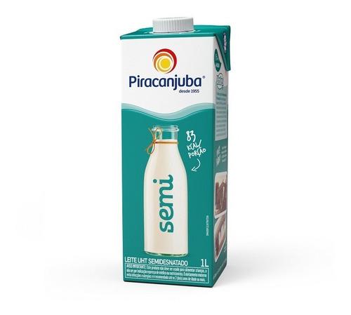 LEITE LIQ. PIRACANJUBA S. DESNATADO 12X1LT