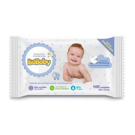 LENÇO UMEDECIDO ISABABY 1X100UND