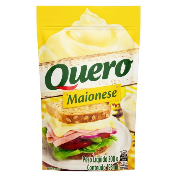 MAIONESE QUERO SACHET 24X200G