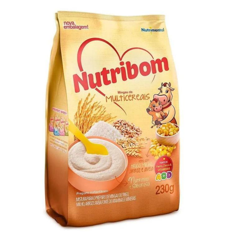 MINGAU NUTRIBOM MULTI CEREAIS SCH 180G
