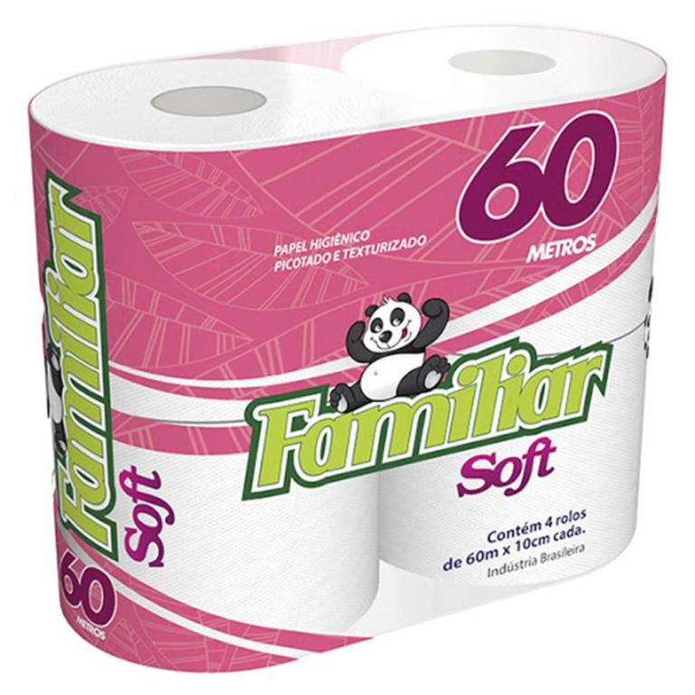 PAPEL HIGI. FAMILIAR SOFT 16X4X60 MT