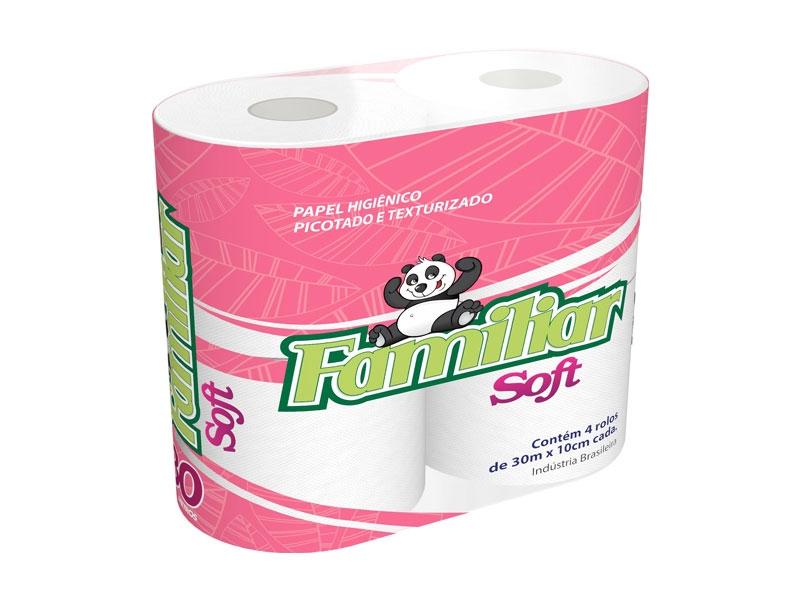 PAPEL HIGI. FAMILIAR SOFT PERFUMADO 16X04X30 MTS