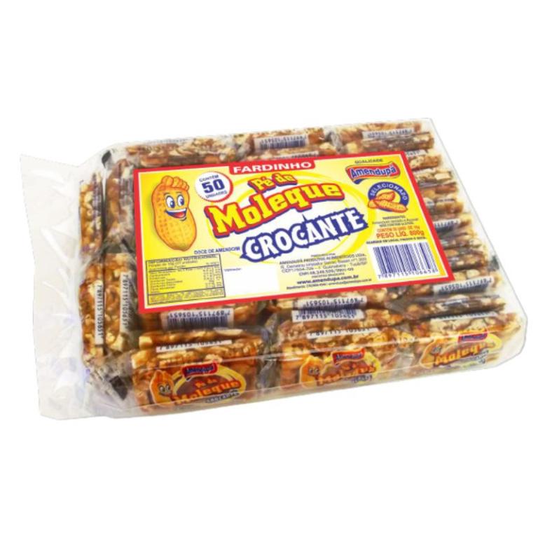 PE DE MOLEQUE CROC.AMENDUPA FARDO1X800G