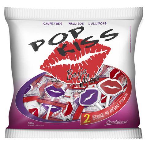 PIRULITO POP KISS BEIJA MAIS(BOCA)500G