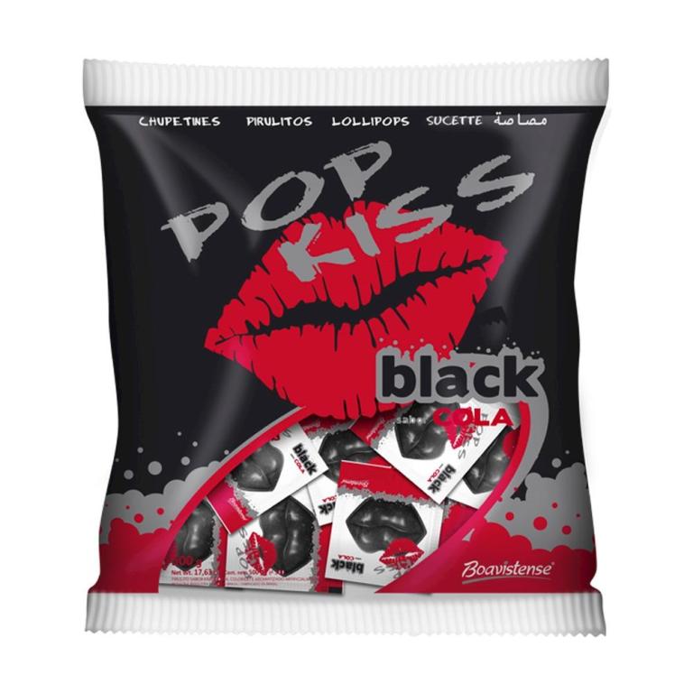 PIRULITO POP KISS COLA(BOCA) 500G