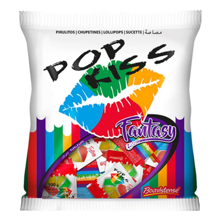 PIRULITO POP KISS FANTASY (BOCA)500G