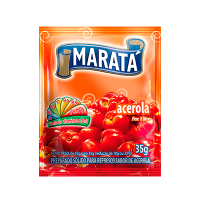 REFRESCO PO MARATA ACEROLA 15X25GR