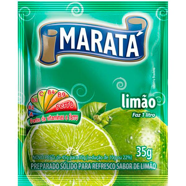 REFRESCO PO MARATA LIMÃO 15X25GR