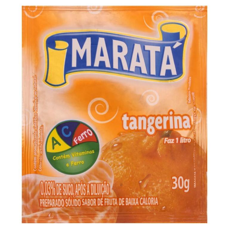 REFRESCO PO MARATA TANGERINA 15X25GR