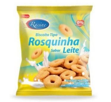 ROSQUINHA RACINE LEITE 20X300G