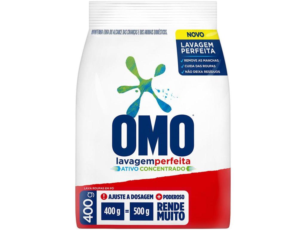 SABAO PO OMO LAVAGEM PERFEITA CX 24X400G