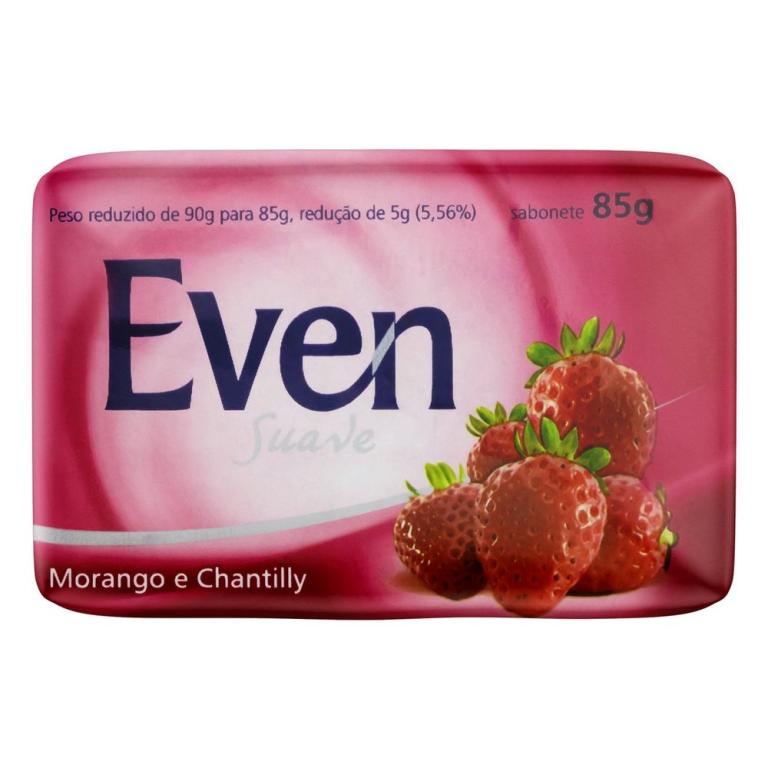 SAB EVEN MORANGO E CHANTILLY12X85G