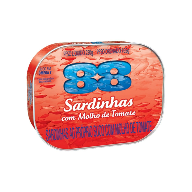 SARDINHA 88 TOMATE 1X125 G