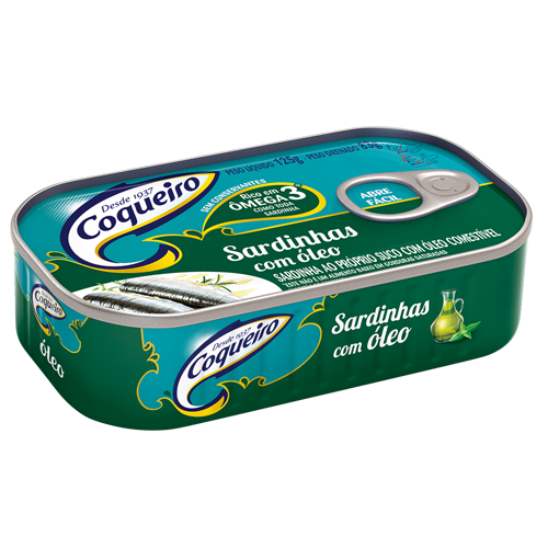 SARDINHA COQUEIRO OLEO 125GR