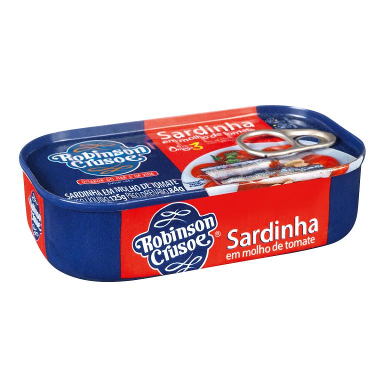 SARDINHA R.CRUSOE M.TOMATE 125G