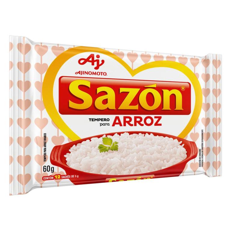 TEMPERO SAZON ARROZ(BRANCO)60G
