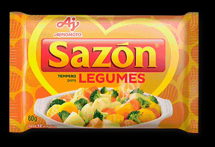 TEMPERO SAZON LEGUMES(AMARELO)60G