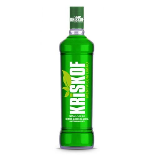 VODKA KRISKOF MENTA C/ LIMÃO 1X900ML