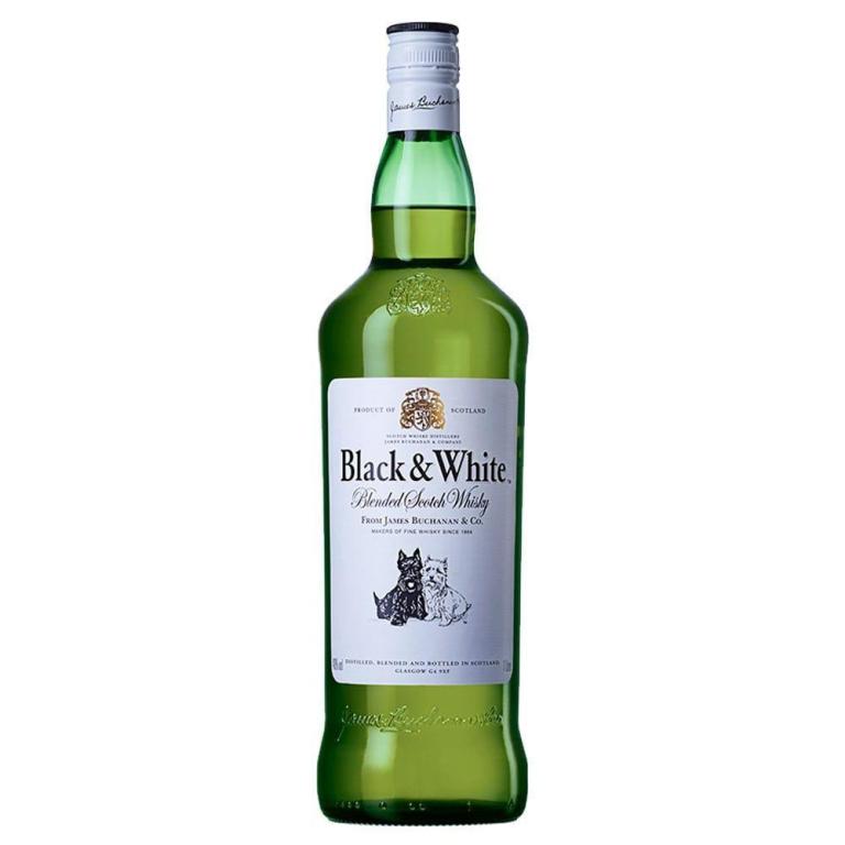 WHISKY BLACK WHITE 1X1000ML 08 ANOS