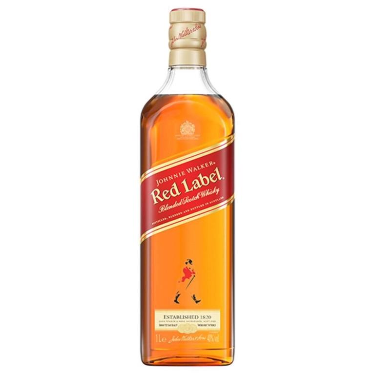 WHISKY JOHNNIE WALKER RED LABEL 1LT