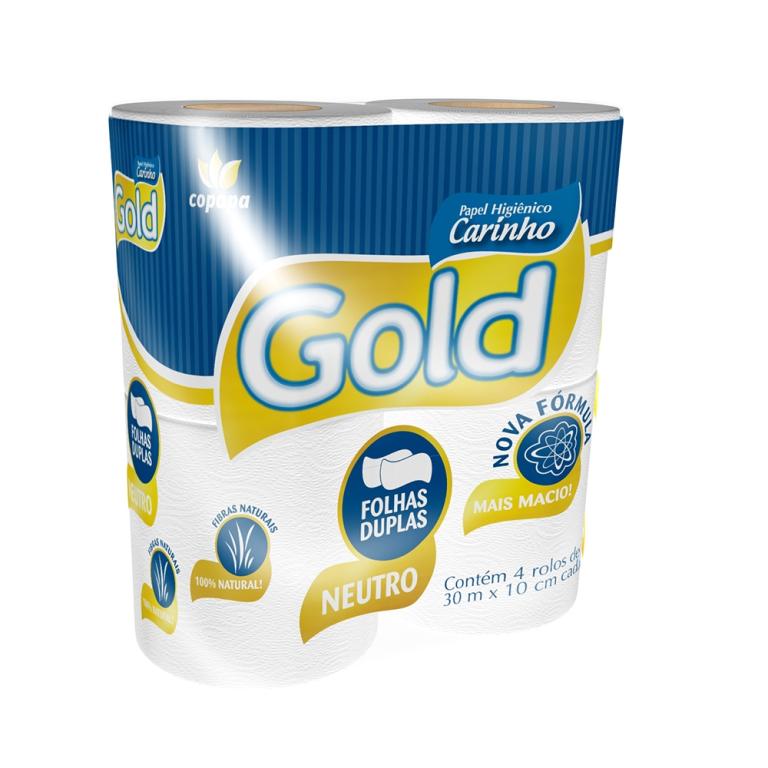 PAPEL HIG GOLD F DUPLA 16 X 30 MT NEUTRO