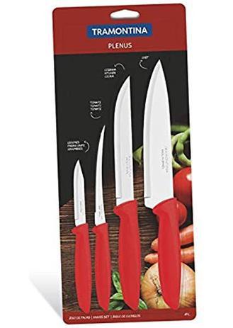 JGO FACAS TRAMONTINA VERMELHO