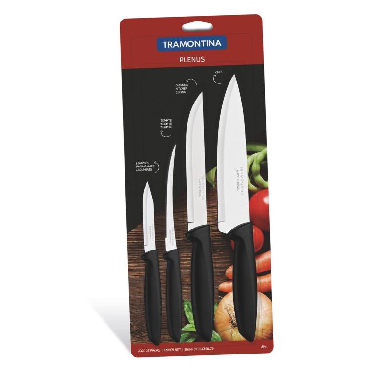 JGO FACAS TRAMONTINA PRETO