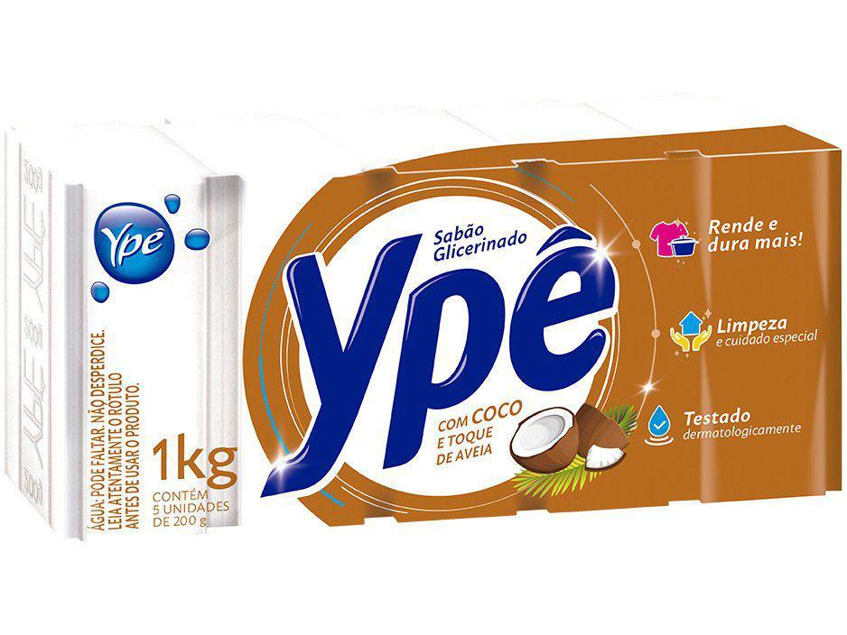 SABAO BARRA YPE COCO TOQUE AVEIA 5X200G