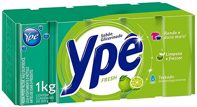 SABAO BARRA YPE FRESH(VERDE)5X160GR