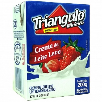 CREME DE LEITE TRIANGULO 27X200GR