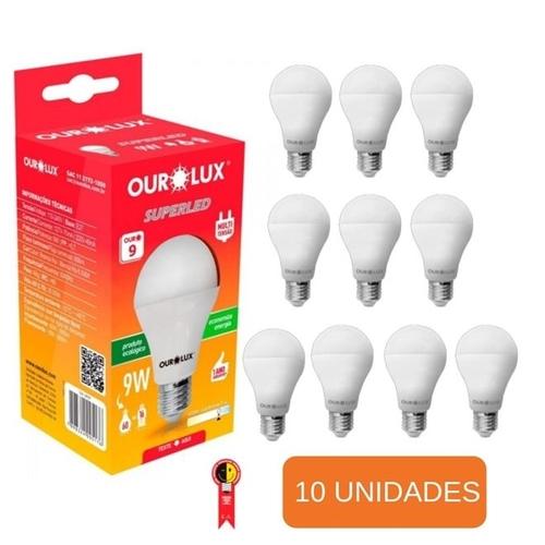 LAMPADA LED   9,0W OUROLUX     C10