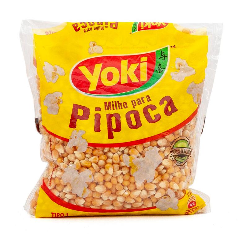 MILHO DE PIPOCA YOKI 24 X 500 GR