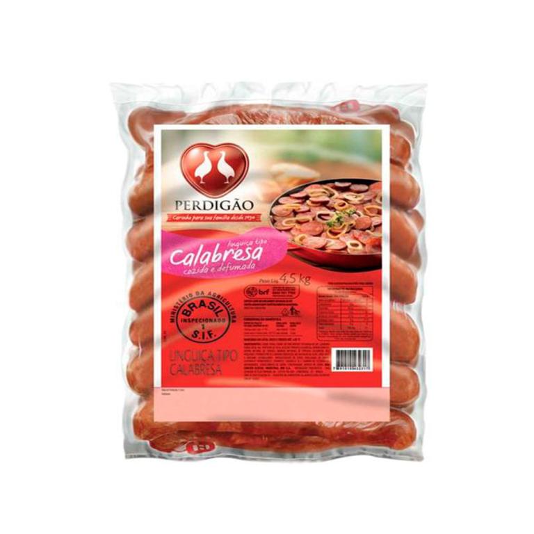 LINGUIÇA PERDIGÃO CURADA PCT 4,5KG