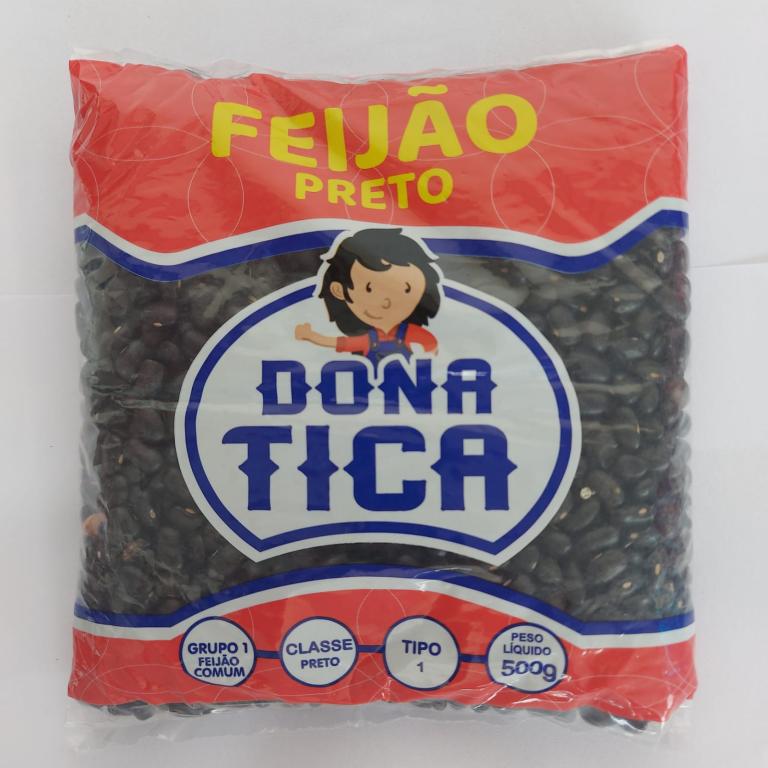 FEIJAO PRETO D.TICA 10X1KG