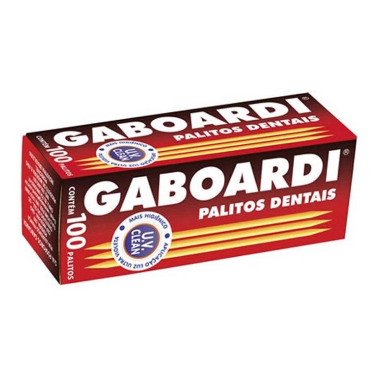 PALITO DE DENTE GABOARDI 100UN