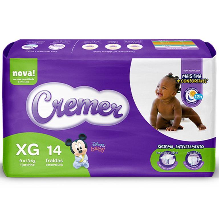 FRALDA CREMER JUMBINHO XG 1X14UN