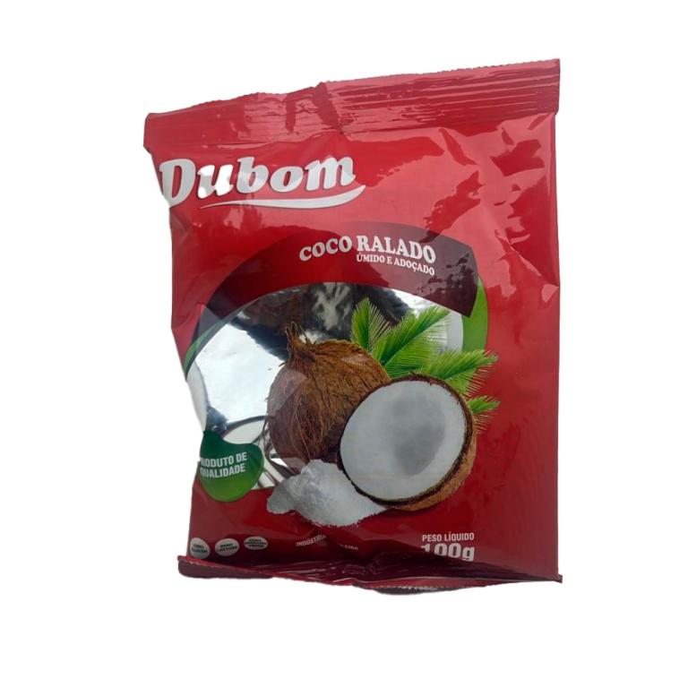 COCO RALADO DUBOM 50 GR ADOÇADO