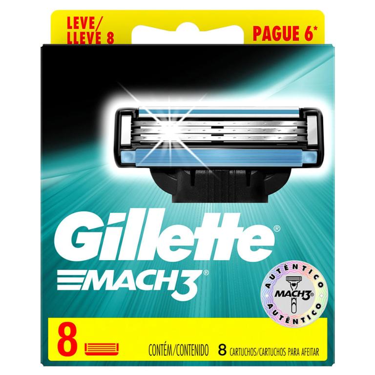 CARGA GILLETTE MACH 3 PROMO