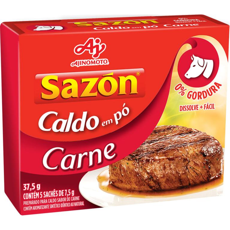 CALDO DE CARNE EM PO SAZON 37,5 GR