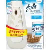 AROMATIZANTE GLADE AUTOM 3X1 AP CLEAN LINE