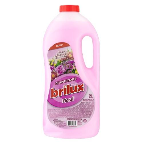 DESINF. BRILUX LEITOSO FLORAL 6X2L