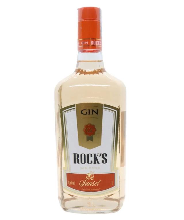 GIN ROCKS SUNSET(LARANJA)DOCE1X1LT