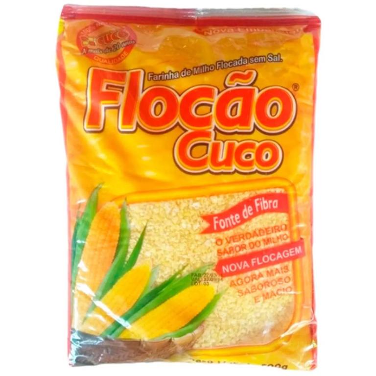 FLOCÃO DE MILHO CUCO 20X500G